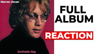 Warren Zevon  Excitable Boy full album REACTION [upl. by Ahc]