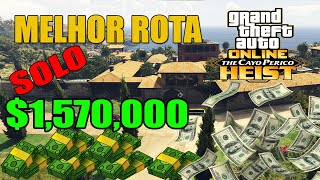 CAYO PERICO GTA ONLINE MELHOR ROTA SOLO DICAS PARA INICIANTES [upl. by Canon]