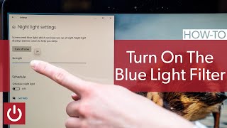 How To Enable The Blue Light Filter In Windows [upl. by Gautier]