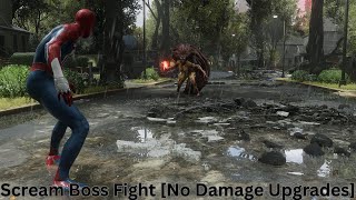 Scream Boss Fight  No Damage Ultimate Difficulty No Checkpoint  Marvels SpiderMan 2 [upl. by Ylram647]