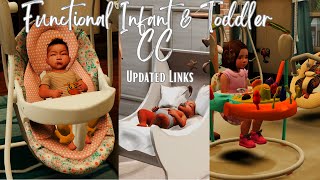 Functional Infant amp Toddler CC showcase  Ms Hannigan returns to her orphanage  The Sims 4 [upl. by Shanon927]