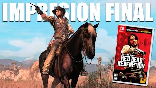 Ya lo terminé Red Dead Redemption Switch ¿Valió la pena [upl. by Ahtibat17]