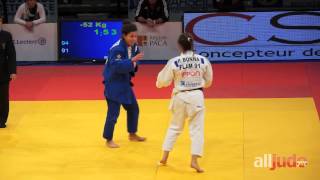 Bonna Flam 91  Delsalle RSC Champigny  Finale 52kg  Chpts de France 1D 2013 [upl. by Bussey]