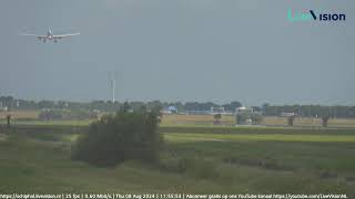 Live Vision  Schiphol  Polderbaan 18R36L [upl. by Lethia915]