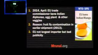 L3P6 WTO Bali Package Food subsidy issue TFA [upl. by Gariepy264]