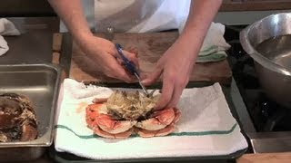 How to Cook Fresh Dungeness Crab  Gourmet Recipes [upl. by Tristan]