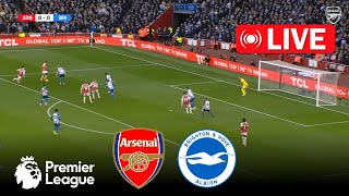 eFootball Pes 21 Gameplay  Arsenal vs Brighton  English Premier League 202425  Epl Live Stream [upl. by Mohandis970]