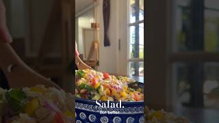 Salad But better 🌿 healthyrecipes salad saladrecipe recipeideas recipe [upl. by Philipps]