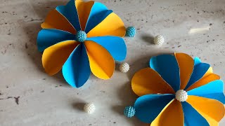 1 Floare din hârtie  DIY Paper Flower [upl. by Calloway]