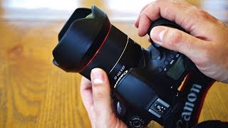 Samyang AF 14mm f28 EF lens review with samples [upl. by Minne]