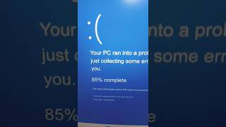 Windows 10 operating system BSOD solution windows10 bsod windowsserver viralshort trending [upl. by Reffotsirk9]