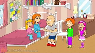 Classic Caillou Copies Rosie and LilyGrounded [upl. by Anikehs973]