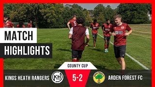 FA Amateur County Cup  BDFL  Kings Heath Rangers A v Arden Forest FC [upl. by Jennings200]