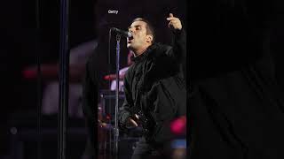 Liam Gallagher fans demand Oasis ticket refunds as he performs at Joshua v Dubois fight [upl. by Somisareg]