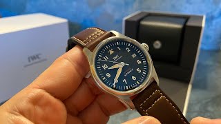 IWC Spitfire Unboxing  Why I Chose The Spitfire Instead of Mark XVIII [upl. by Eenram]