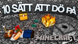 10 SÄTT ATT DÖ PÅ  Minecraft [upl. by Siana]