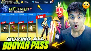 New Booyah Pass is OP 😍 How To Get Free 🤫💎  Free Fire Max [upl. by Natanoy]