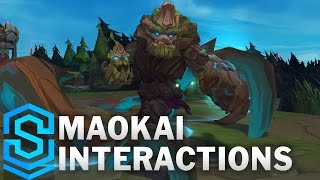 Maokai Special Interactions 2017 Update [upl. by Lacram54]