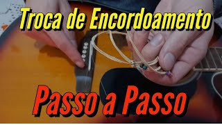 Como Trocar Cordas Como afinar Nylon  Aula de Música quotViolão do Zeroquot com Fabio Lima [upl. by Dom]