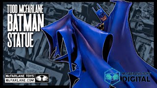 McFarlane Toys Todd McFarlane Batman 18 Scale Statue McFarlane Digital Exclusive TheReviewSpot [upl. by Newmann513]