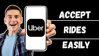 How to Accept Rides on the Uber Driver App 2024 Quick amp Easy [upl. by Soble]