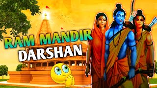 Ram Mandir Darshan Game 😱Ram Mandir Game  Dead Minded Gamer [upl. by Lleryt]