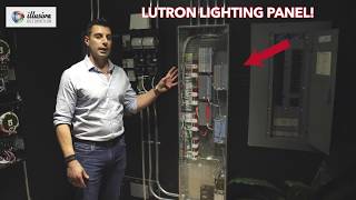 Lutron Lighting Panels w Illusive Automation [upl. by Anitsim940]