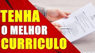 🔴 SAIU  SUPER CURRÍCULO ACEITO EM TODAS AS EMPRESAS [upl. by Esiuol]