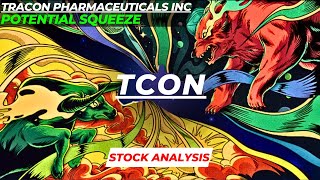 POTENTIAL SQUEEZE  TCON STOCK ANALYSIS  TRACON PHARMACEUTICALS STOCK [upl. by Lynad261]