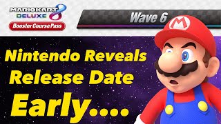 Did Nintendo Accidentally Reveal Wave 6 DLC Release Date For Mario Kart 8 Deluxe [upl. by Nilecoj]