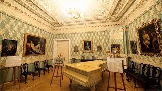 Sheremetev Palace aka Fountain House Museum of Music St Petersburg Russia 4K [upl. by Fessuoy659]