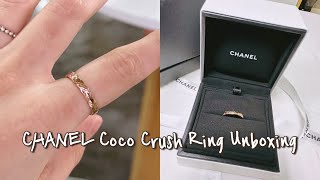 인생 첫 샤넬  인센받은 기념💍샤넬 코코크러쉬 미니 언박싱 ✨쇼메 까르띠에 샤넬 비교 [upl. by Hamrah380]