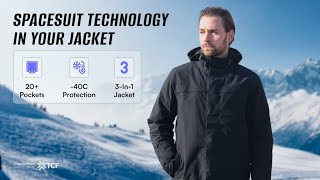 Elevate Your Winter Style with SpacePeak The Aerogel Insulated 3in1 Jacket with 20 Pockets [upl. by Nofpets282]