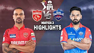 Delhi Vs Punjab  Dc Vs Pbks 2024 Highlights  Tata ipl 2024 Highlights  Match 2  Pbks Vs Dc [upl. by Kylah]