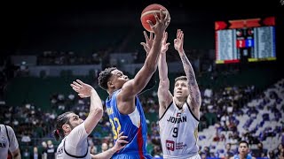 Philippines vs Jordan highlights  2023 FIBA World Cup Asian Qualifiers  Feb 27 2023 [upl. by Linad]