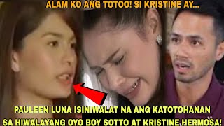 Pauleen Luna ISINIWALAT na ang KATOTOHANAN sa Hiwalayang Oyo Boy Sotto at Kristine Hermosa [upl. by Nawj]