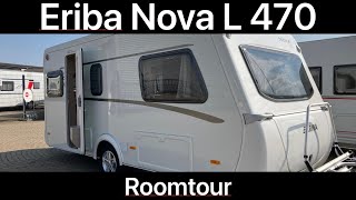 Roomtour Eriba Nova L 470 [upl. by Ennagem448]