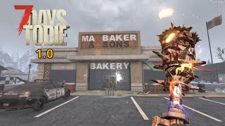 Getting some baked goods in 7 days to die 10 [upl. by Ynolem]