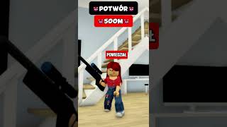 POTWORY ZAATAKOWAŁY SZKOŁĘ W ROBLOX😨👹 roblox [upl. by Stortz]