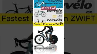 The Race to Speed Discover Zwifts Fastest Bike Frames [upl. by Burgener962]