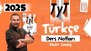 41TYT Türkçe  Paragraf 3  Paragrafta Yapı  Kadir GÜMÜŞ  2025 [upl. by Ehtyde]