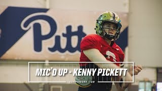 Football  Quarterback Kenny Pickett  Micd Up [upl. by Weismann]