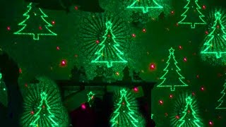 Laser Christmas Lights amp Outdoor Holiday Projectors Review [upl. by Atsyrt417]