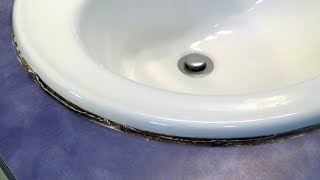 How to ReCaulk a Sink [upl. by Brenner]