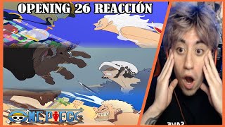 🔥 ONE PIECE OPENING 26 Y ENDING REACCIÓN  CINE 🔥 [upl. by Elsa]