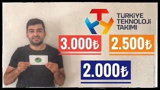 3000₺ 2500₺  2000₺ KARŞILIKSIZ BURS T3 VAKFI BURSLARI TÜRKİYE TEKNOLOJİ TAKIMI VAKFI BURSLARI [upl. by Remlap873]