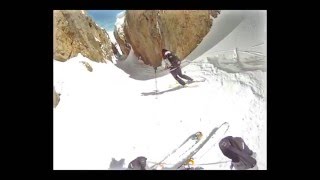 Marmolada Freeride skiing Il leggendario Canyon [upl. by Cull]