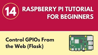 Control GPIOs From the Web Flask  Raspberry Pi Tutorial for Beginners 14 [upl. by Gnek]