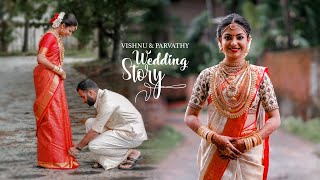 KERALA Traditional Wedding Film  Vishnu amp Parvathy [upl. by Devonna]