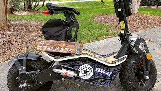 REVIEW new MotoTec Velocifero Mad 48v 1600w Electric Scooter  The GOOD amp BAD after 1 year of use [upl. by Loseff]